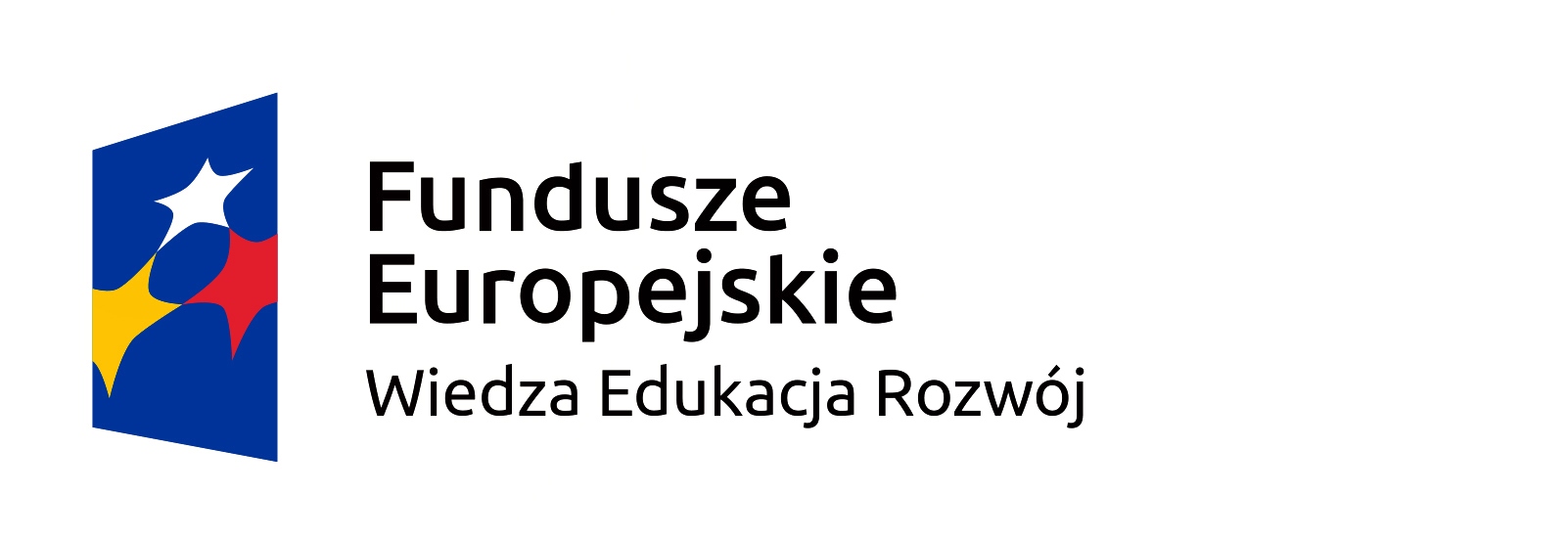 logo Fundusze Europejski Wiedza Edukacja Rozwój