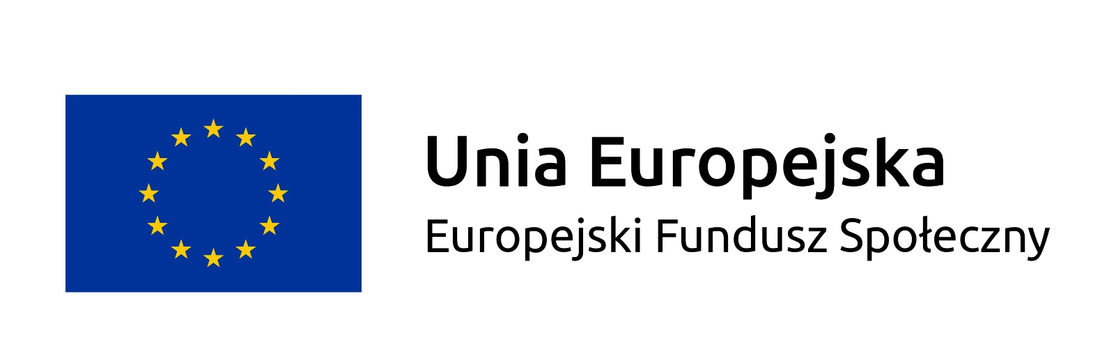 logo Unia Europejska Europejski Fundusz społeczny