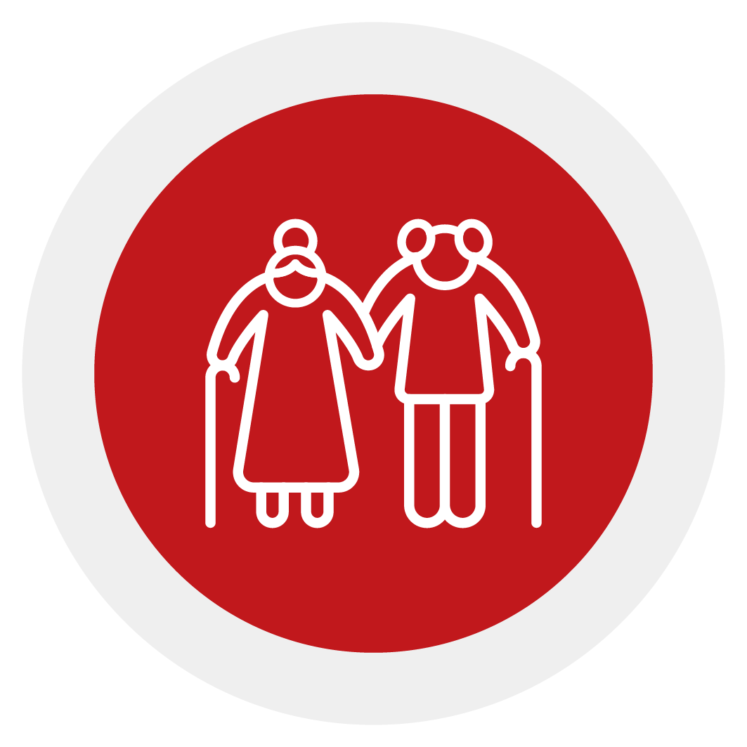 ikonka rozdziała 60/65 lat, seniorzy