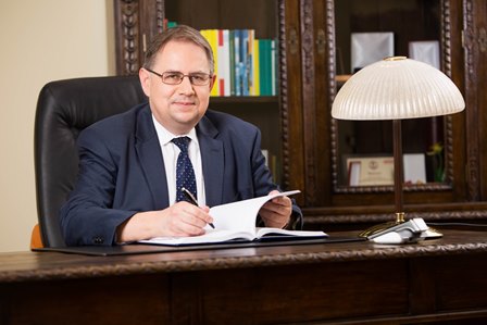 rekotr ŚUM prof. Tomasz Szczepański