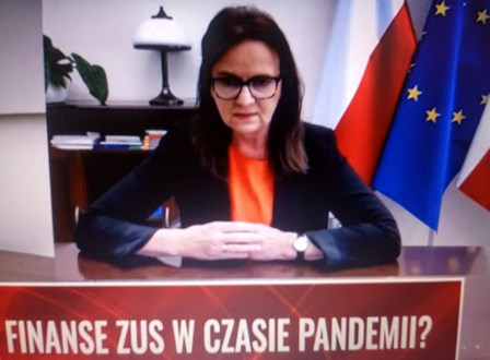 prof. Gertruda Uścicńska - screen z programu wPolce