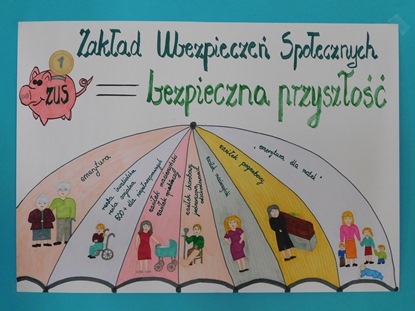 Konkurs Projekt z ZUS, autor pracy: Mateusz Palka, Szkoła Podstawowa nr 1 w Biłgoraju - link do powiększonej grafiki (plik JPG4 MB)