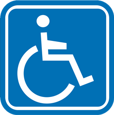 ikonka - wózek inwalidzki