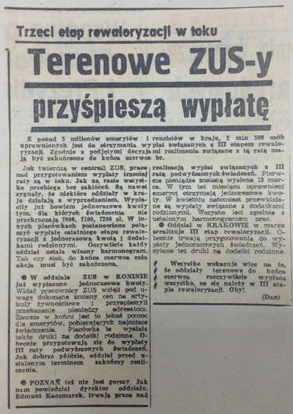 Kurier Polski 1994 r. - wycinki prasowe